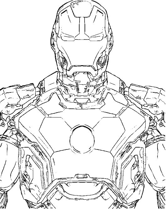 zombie iron man coloring pages