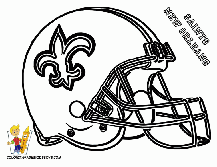 nfl football helmets coloring pages