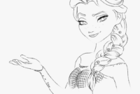 disney princess clipart black and white