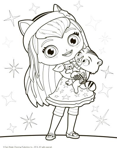 little charmers coloring pages