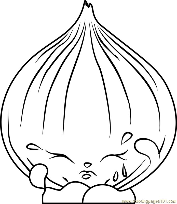 onion coloring pages