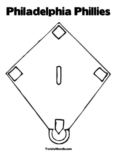 phillies coloring page