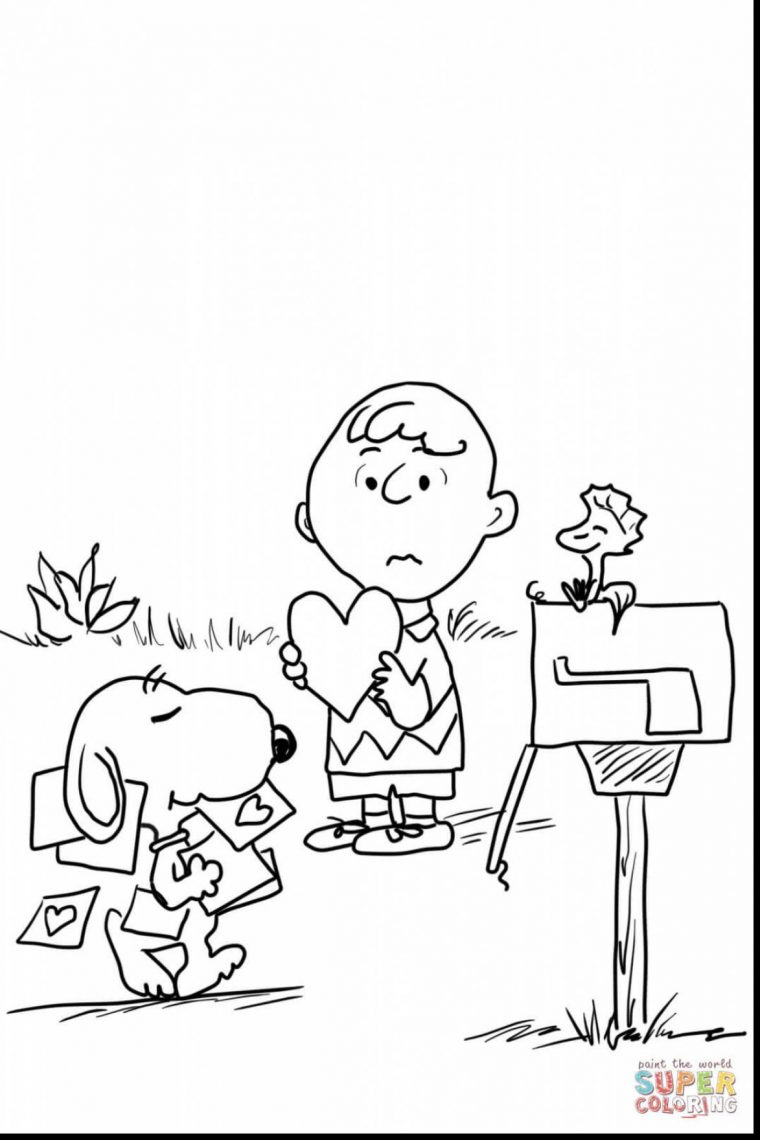 snoopy and woodstock coloring pages