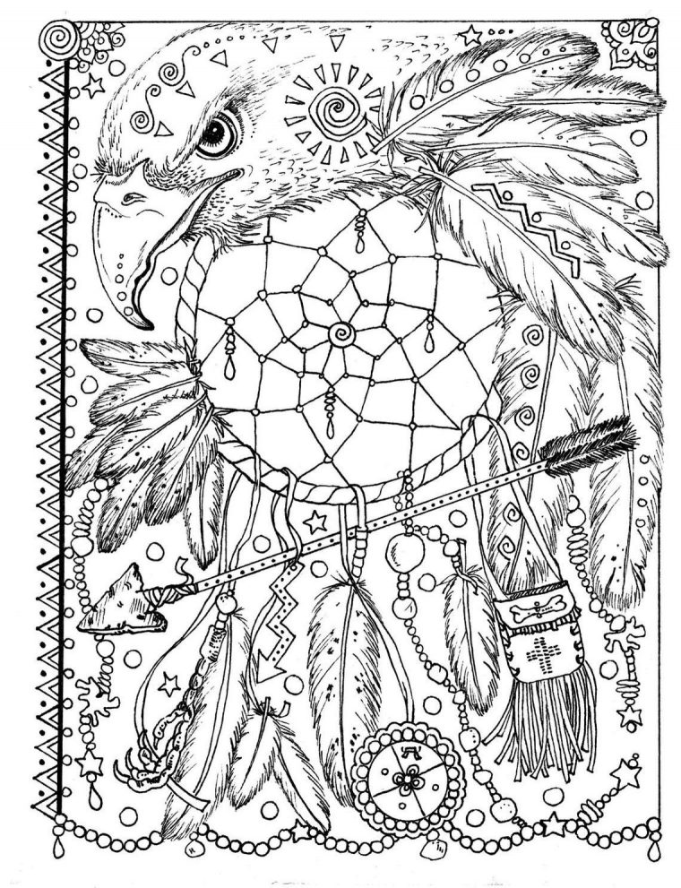 native coloring pages