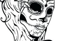 skull coloring books for adults