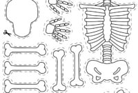 preschool skeleton printable