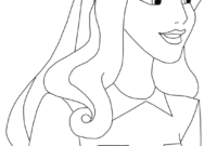 princess aurora coloring pages