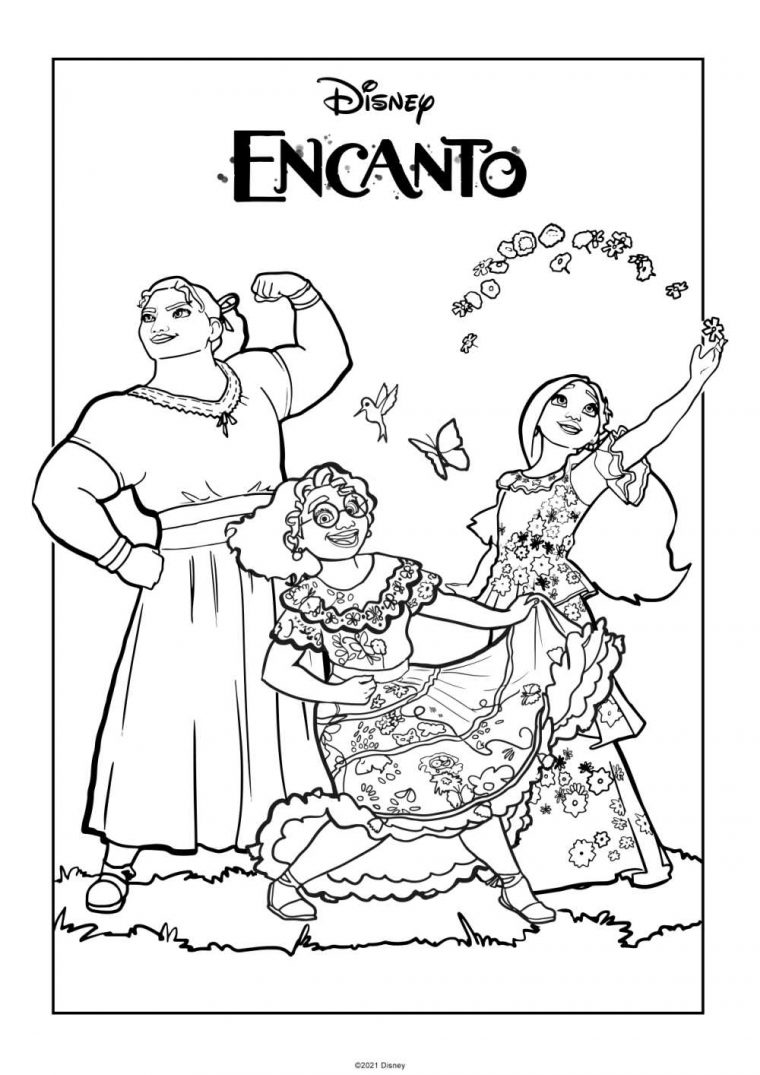isabela coloring pages