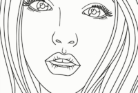 face people coloring pages