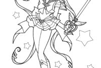 sailor moon printable coloring pages