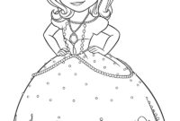 sofia the first coloring sheets