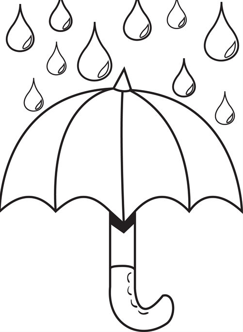 printable rain boots coloring page