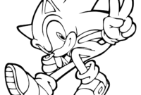 super sonic coloring