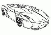 race car coloring page printable