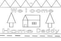 welcome coloring page