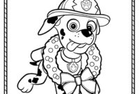 paw patrol coloring pages christmas