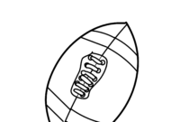 football ball coloring pages