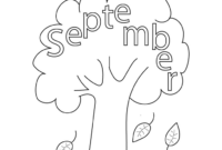 september pictures to color