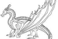 wings of fire coloring pages icewing