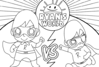 ryan toy review coloring pages