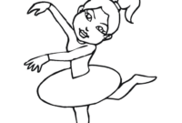 dance coloring page