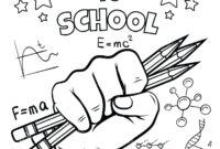 first day of preschool coloring page