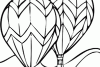 balloon coloring pages printable