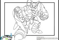 skylanders color pages