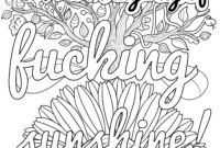 you are my sunshine coloring page