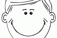 smile coloring page