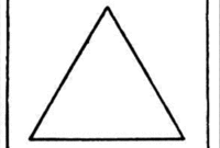 triangle coloring sheet