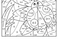 coloriage magique ce2 multiplication