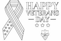 veterans day coloring page