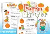 pumpkin prayer coloring page