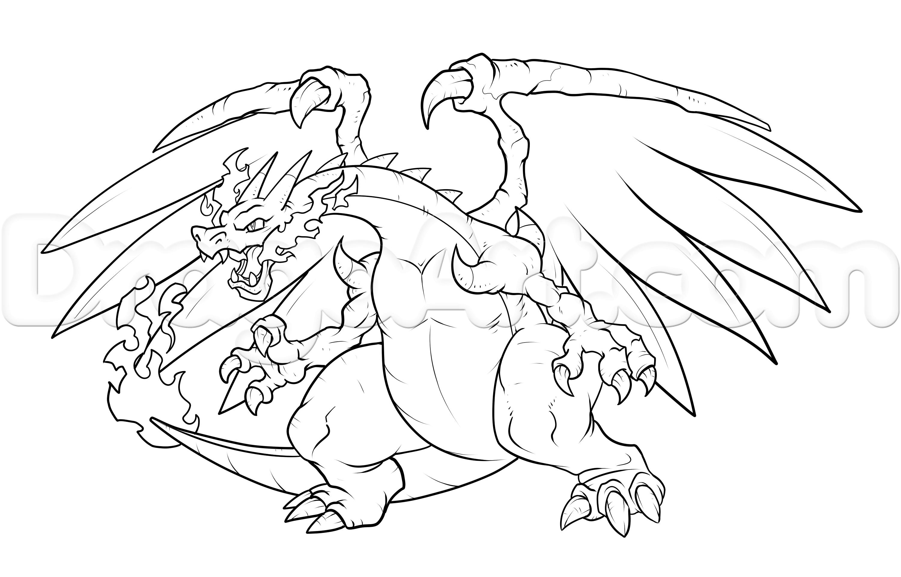 Brilliant Picture of Charizard Coloring Pages - birijus.com