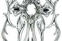 sign of the cross coloring page