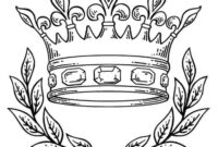 crown coloring pages