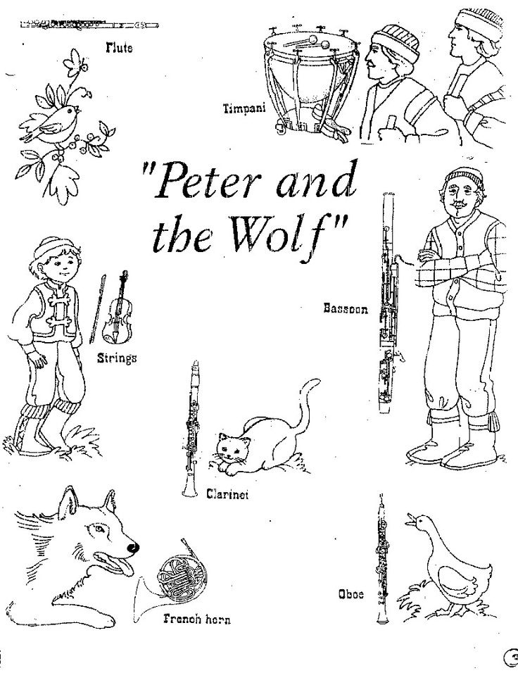 peter and the wolf - Google Search | Teaching music, Homeschool music