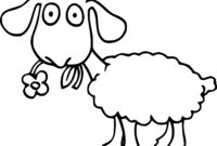 coloriage mouton a imprimer