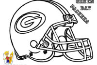 nfl football helmets coloring pages