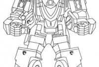 coloring page robots