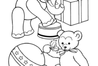 coloring pages toys