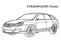 vw coloring pages