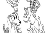 toy story jessie coloring page