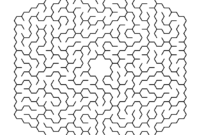 maze coloring page