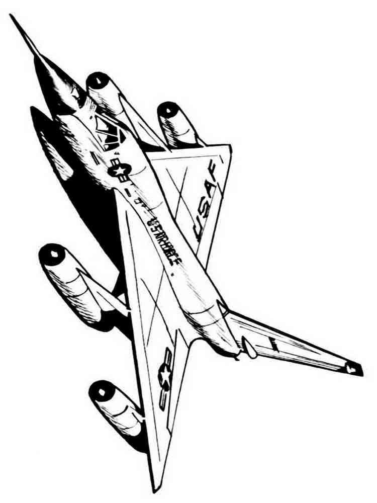 Airplanes coloring pages