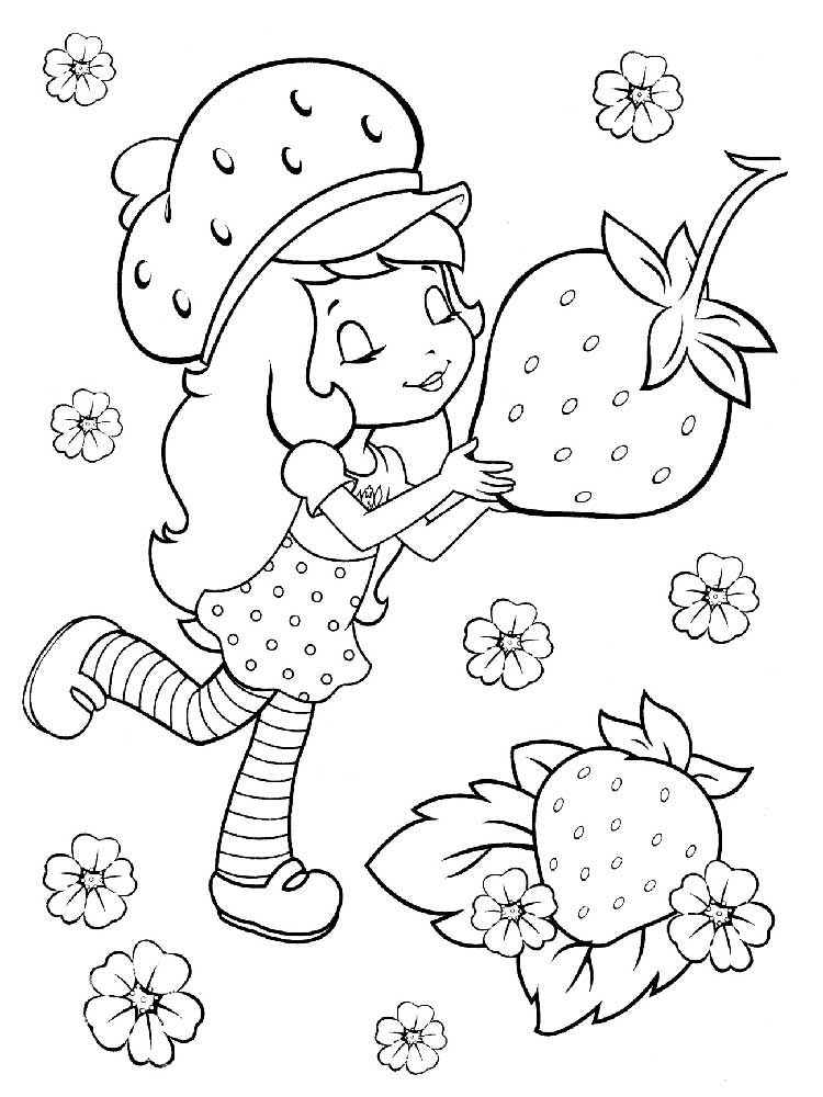 Strawberry Coloring Pages - Best Coloring Pages For Kids