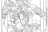 tattoo coloring book pages