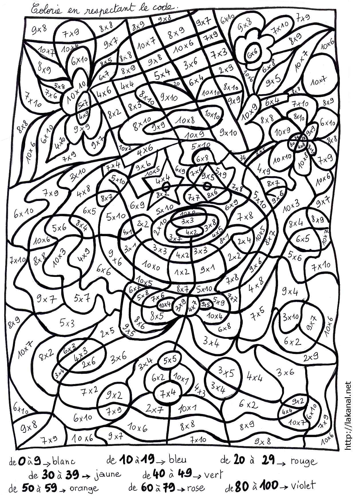 15 Prestigieux Coloriage Magique 6eme Image - COLORIAGE