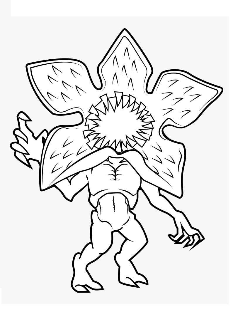 Top 15 Printable Stranger Things Coloring Pages - Online Coloring Pages